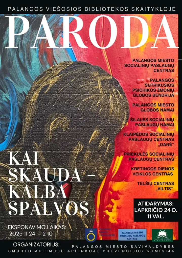 Palanga jungiasi prie tarptautinės iniciatyvos „16 dienų prieš smurtą prieš moteris“ bei kviečia kalbėti, išgirsti ir veikti
