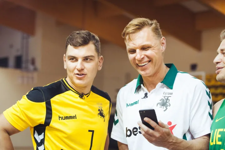 To dar nebuvo: krepšinio ir futbolo rinktinės tarpusavyje rungtyniavo Palangoje – nuotrauka 2