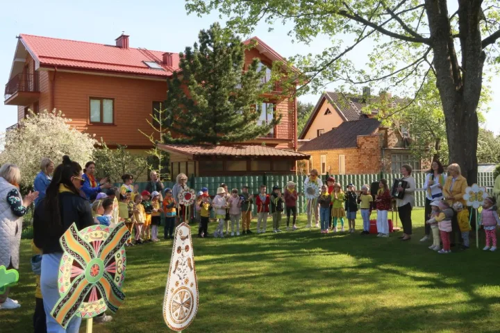 Palangos lopšelyje-darželyje ,,Ąžuoliukas” apsigyveno Saulė