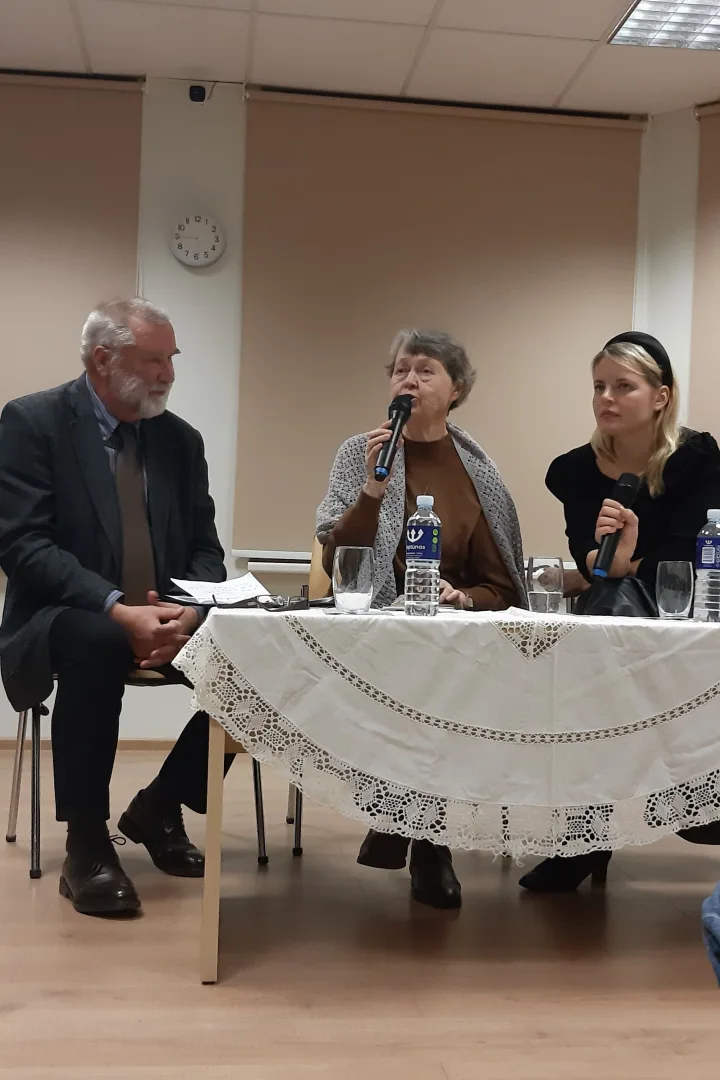 Palangos viešojoje bibliotekoje atsiminimais dalijosi Jono Žemaičio dukterėčia Aušra Marija Vilkienė – nuotrauka 1