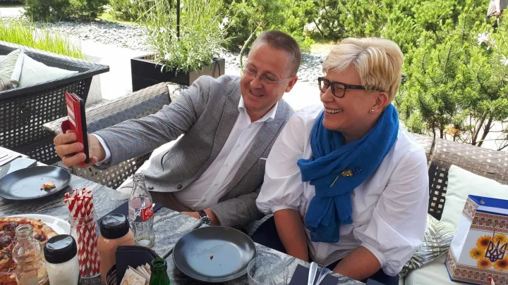 Neeilinė diena: Palanga kartu su Premjere Ingrida Šimonyte pasitiko vaikus iš kurorto miesto partnerio Ukrainoje – Bučos (NUOTRAUKŲ GALERIJA) – nuotrauka 21