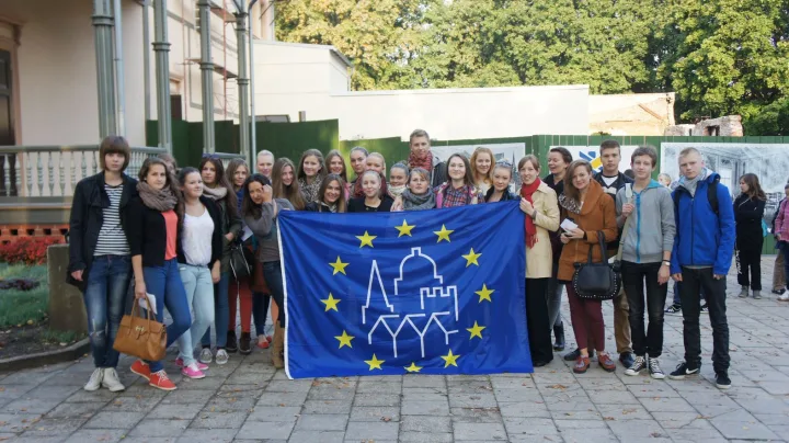 Europos paveldo dienų vėliava suplevėsavo prie atgimstančio Kurhauzo.