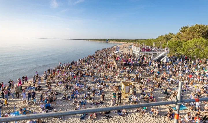 Palangos vėjo festivalis. FOTO: ALDAS KAZLAUSKAS