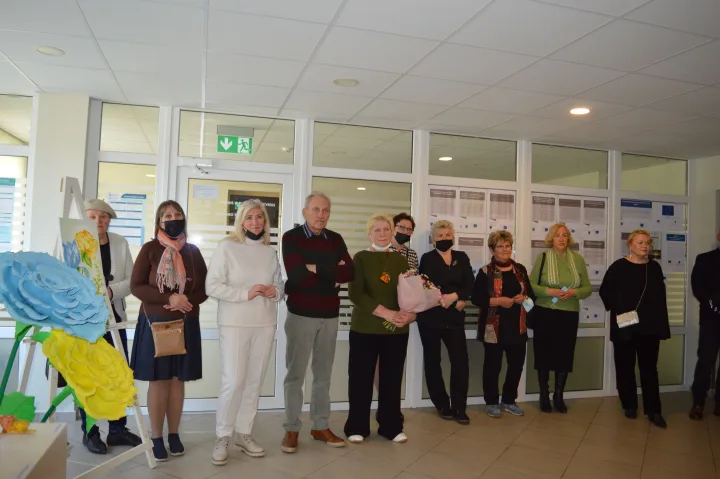 Savivaldybėje atidaryta palangiškių ir šventojiškių darbų paroda „Palanga – mano miestas“ – nuotrauka 1