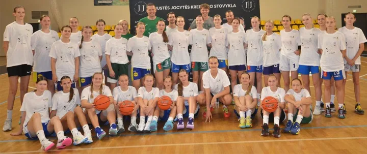 Palangoje vyko J. Jocytės krepšinio stovykla