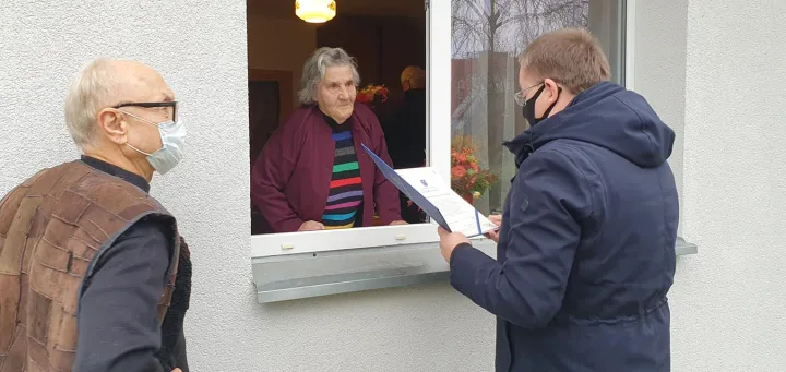 Palangiškei Kazimierai Grigienei sukako 100 metų – nuotrauka 1