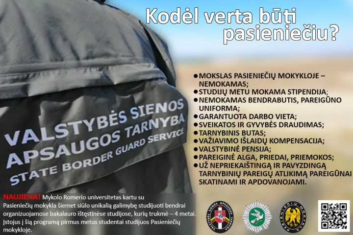 VSAT KVIEČIA ĮGYTI PASIENIEČIO PROFESIJĄ – nuotrauka 1