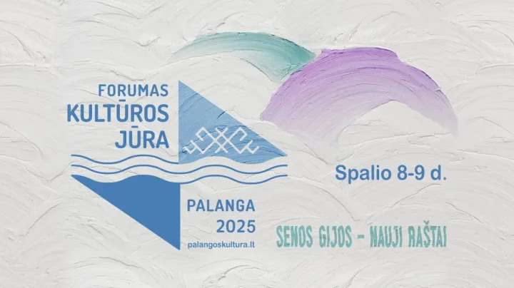 „Kultūros jūra: Panirti. Išnirti. Atsinaujinti“ 2025