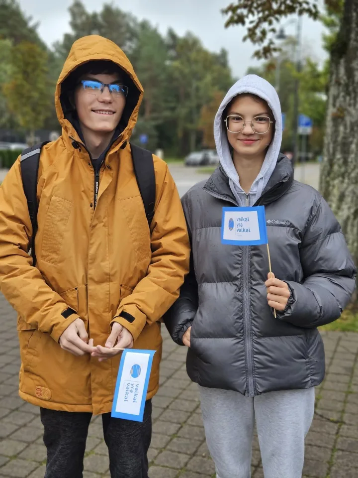 Palangoje įvyko žygis "Vaikai yra vaikai" – nuotrauka 3