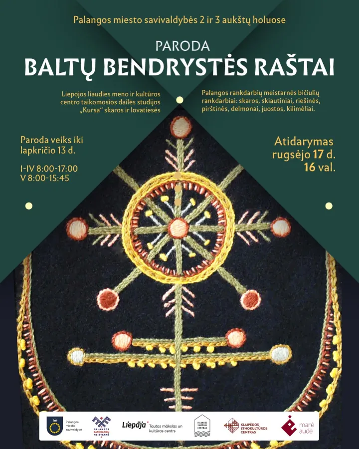 Paroda „Baltų bendrystės raštai“ – nuotrauka 1