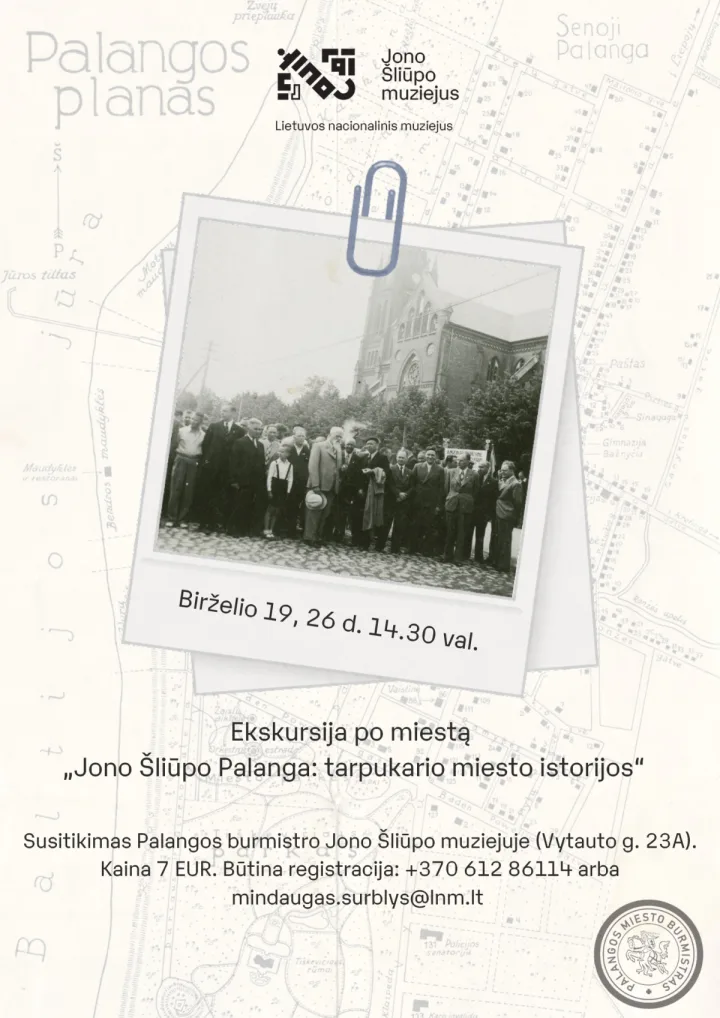 Muziejus kviečia į vasarišką kelionę po Jono Šliūpo laikų Palangą!
