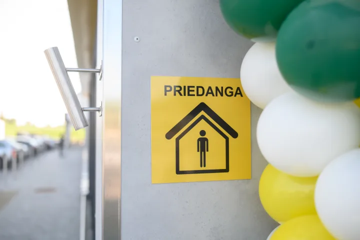 IKI parduotuvėje įrengta priedanga