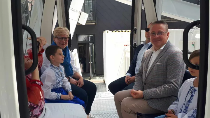 Palanga dovanoja taikų poilsį Ukrainos Bučos vaikams – pasitikti pirmuosius stovyklautojus atvyko ir Premjerė I.Šimonytė – nuotrauka 4