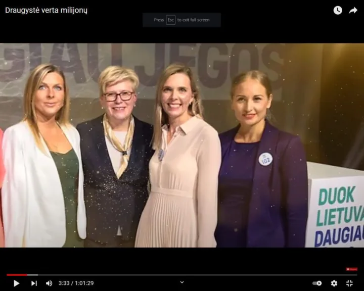 Veronika Skeberdytė galutinai pašalinta ir iš TS-LKD partijos, ir Palangos skyriaus