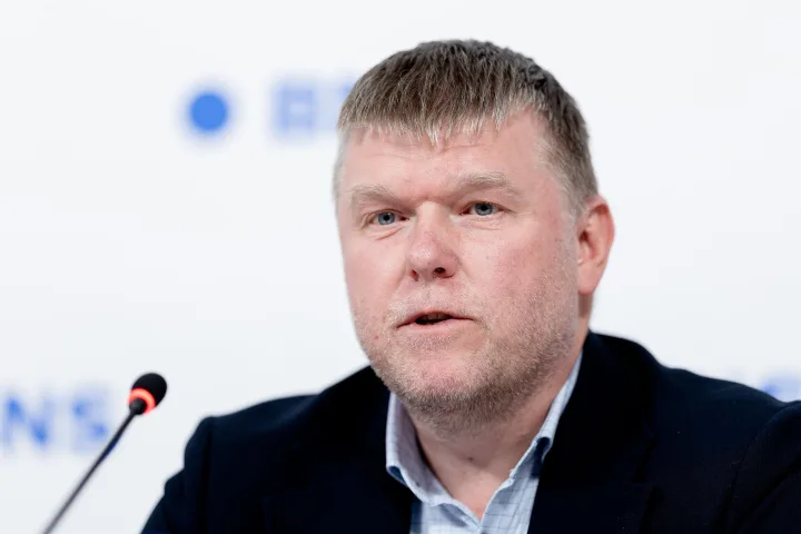 Lietuvos antstolių rūmų prezidiumo pirmininkas, antstolis Irmantas Gaidelis. Nuotr. Lukas Balandis, BNS