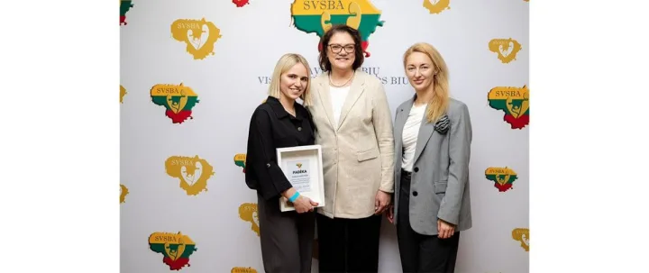 Palangos visuomenės sveikatos biuro specialistė Gabija Norvaišė pelnė Metų specialistės nominaciją
