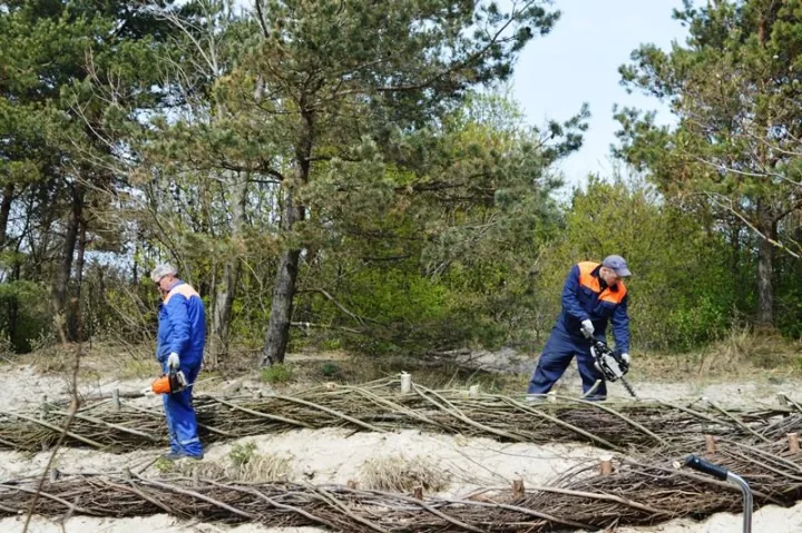 Palanga rengiasi vasarai – intensyviai tvarkomi paplūdimai – nuotrauka 3