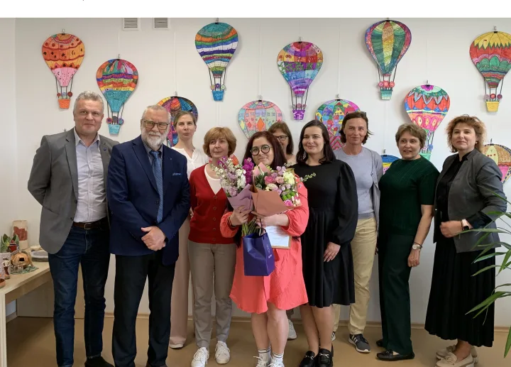 Kolegos sveikina Liną Butkevičiūtę