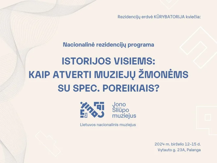 KŪRYBATORIJA skelbia intensyvios kūrybinės rezidencijos konkursą!