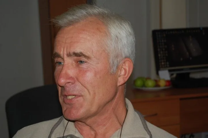 Sveikos gyvensenos puoselėtojas, Palangos Sveikatos mokyklos įkūrėjas Dainius Kepenis.
