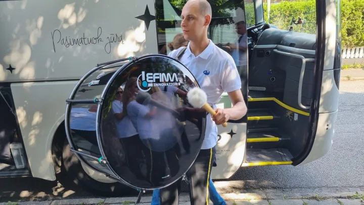 Palangos delegacija su Palangos orkestru išvyko pasveikinti Simrishamną su 900-uoju gimtadieniu – nuotrauka 3