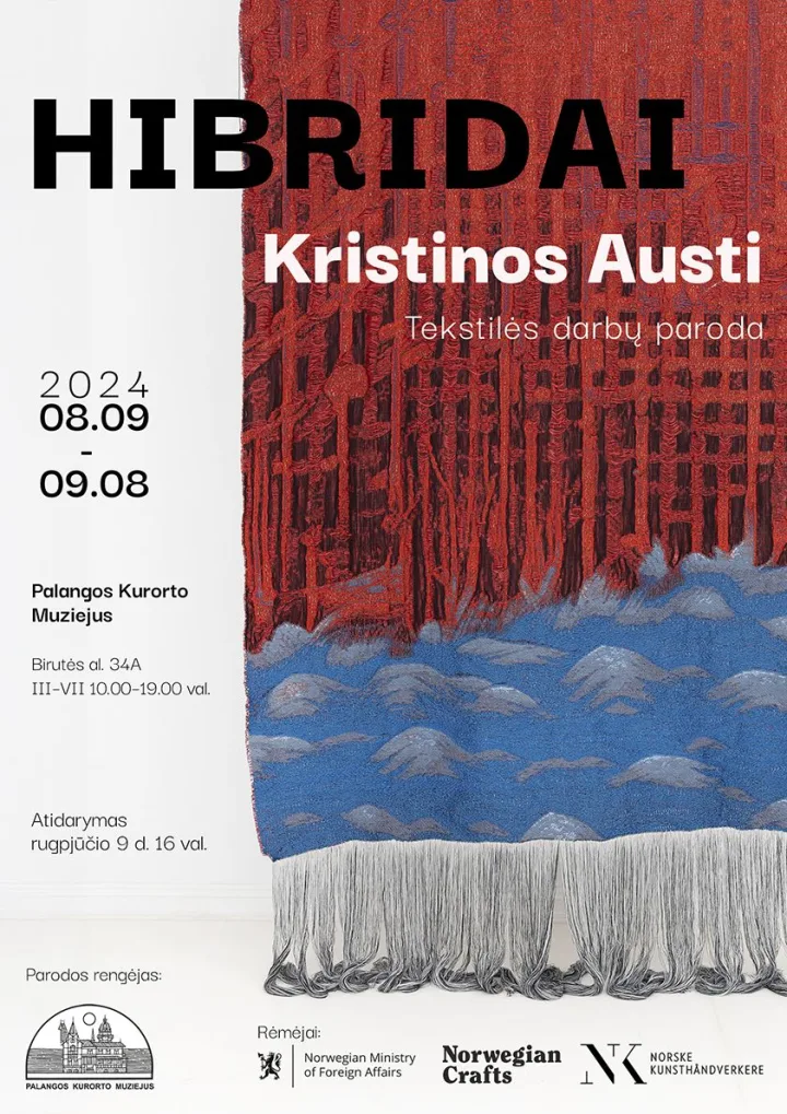 Kristinos Austi paroda „Hibridai“