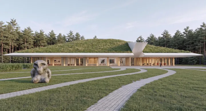 Palanga kviečia pamatyti savo ateitį: Kurhauze pristatomos būsimos meno galerijos architektūrinės idėjos (VIZUALIZACIJOS) – nuotrauka 1