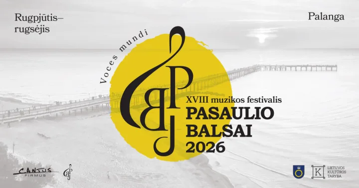 Nuo pasaulinio lygio meistriškumo iki istorinės atminties: Palangoje skambės XVIII festivalis „Pasaulio balsai“