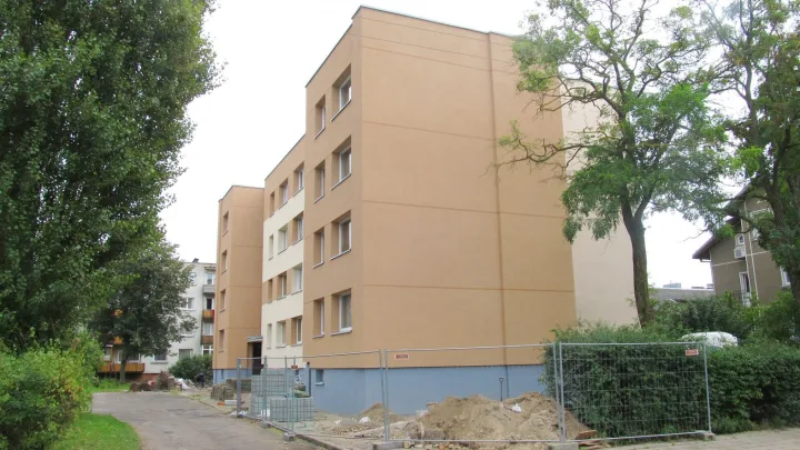 Daugiabučio J. Janonio g. 28 renovacija artėja prie pabaigos.