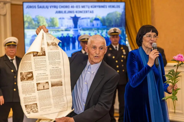 Palangos kurorto Jūros šaulių choras šventė savo veiklos 40 – metį (FOTO GALERIJA) – nuotrauka 4
