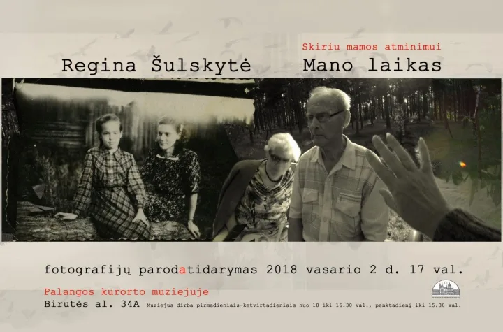 Palangos kurorto muziejuje – fotografijos paroda„Mano laikas“