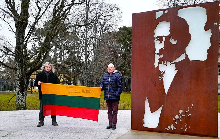 Istorinės atminties popietė su buv. Generolo J. Žemaičio Palangos 306-osios kuopos vadu Adolfu Sendrausku – nuotrauka 2
