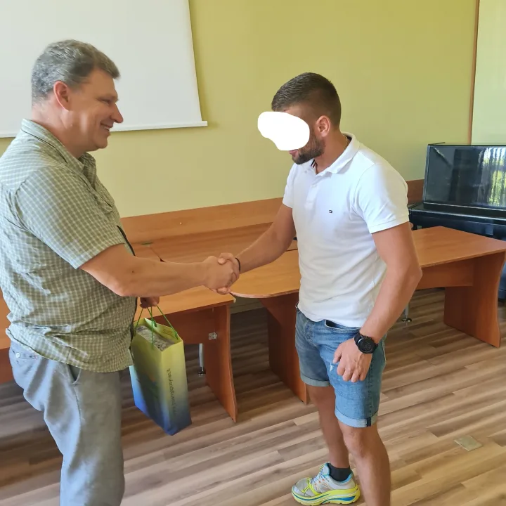 Palangos „Pušynas“ po reabilitacijos atgal į frontą išlydėjo šešis ukrainiečius karius (FOTO GALERIJA) – nuotrauka 1