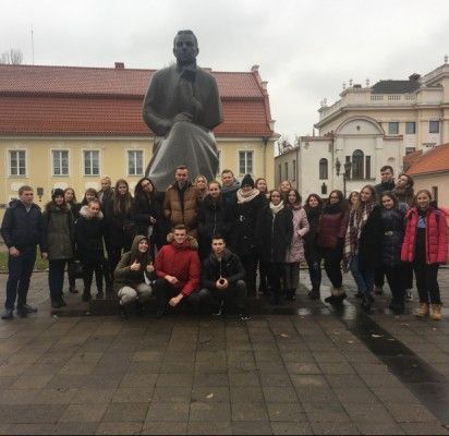 Gimnazistų literatūrinė kelionė į Kauną