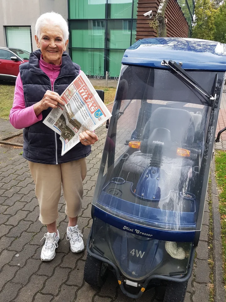 Ar vėžliuko, ar zuikelio greičiu, ar kas nors pasižvalgo – nė motais,  patogumas mokytojai Kostancijai –svarbiausia – nuotrauka 1