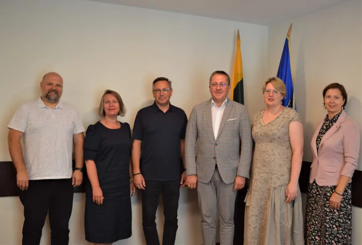 Savivaldybėje lankėsi JAV lietuvių bendruomenės krašto valdybos pirmininkas – nuotrauka 1
