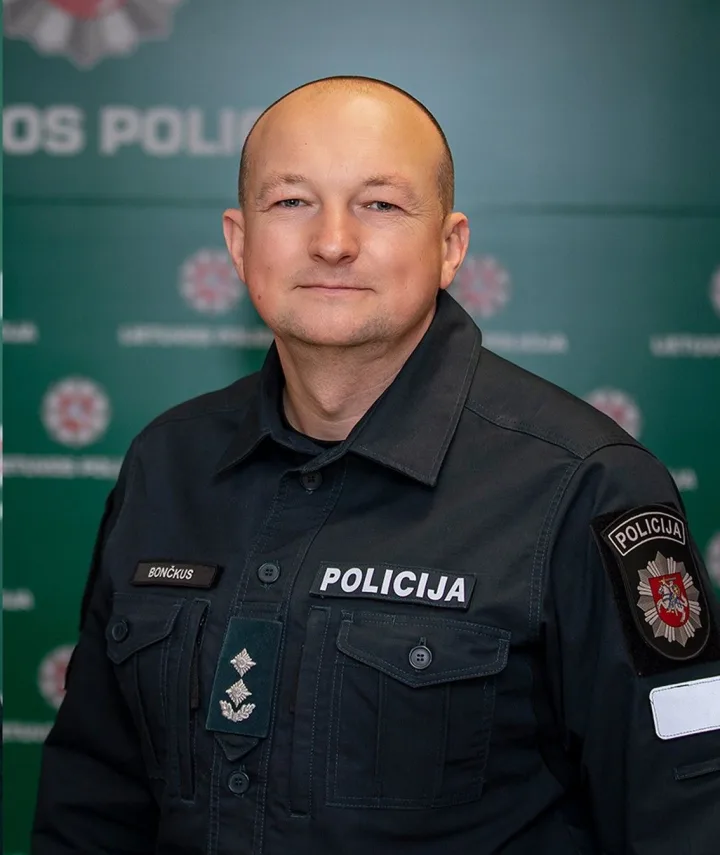 Palangos miesto policijos komisariato ((PK) viršininkas Kęstutis Bončkus