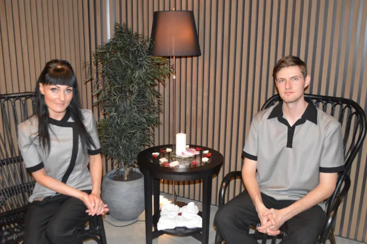 Grožio terapeutai – masažuotojai Vita ir Rolandas laukia jūsų.