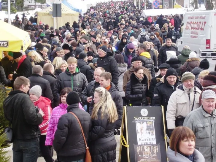 Jubiliejinės „Palangos stintos“ dalyviai kurorte pasijuto lyg vasarą – nuotrauka 7