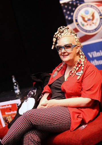 A. Ziff: „Sodas gražus, kai jame daug gėlių”. / Žmonės.lt nuotr.