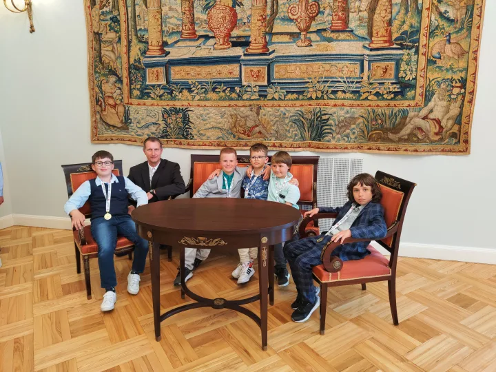 Palangos „Baltijos“ pagrindinės mokyklos mokiniai – Prezidentūroje! – nuotrauka 3