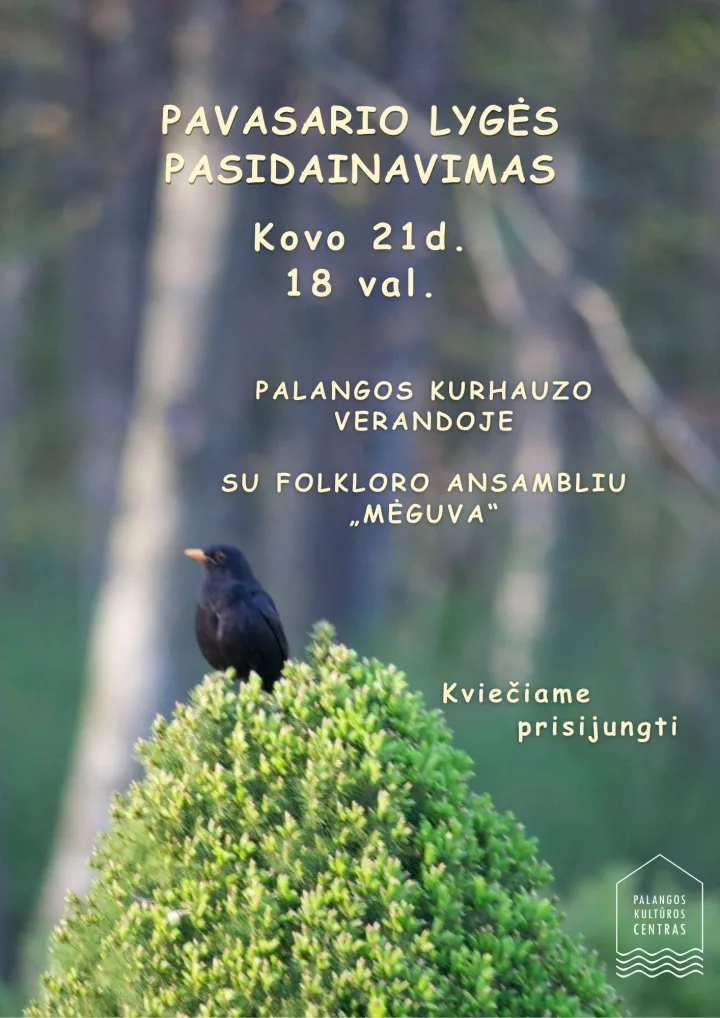 Pavasario lygės pasidainavimas su folkloro ansambliu „Mėguva“ – nuotrauka 1