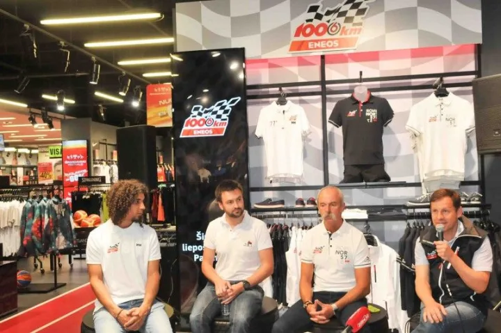 Ranka pasiekiama „ENEOS 1006 km lenktynių“ starto Palangoje linija
