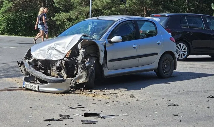 Avarija Palangoje. FOTO: ŠARŪNAS VAITKUS