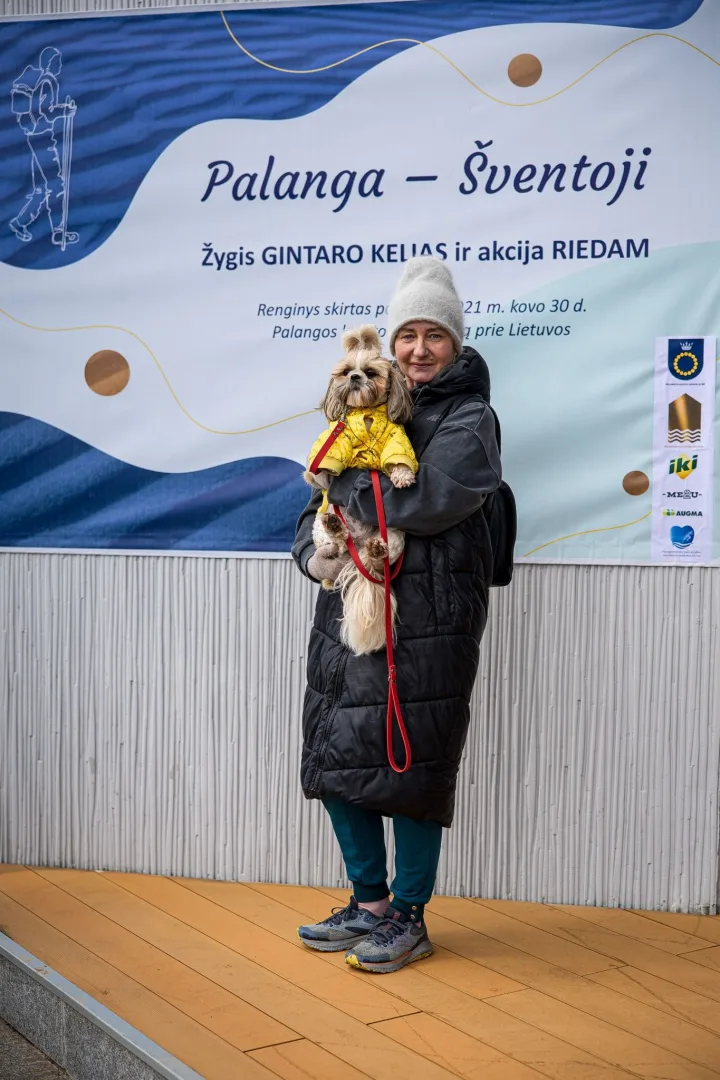 13 kilometrų pėsčiųjų žygis ir dviračių akcija „Riedam“ Palanga - Šventoji (FOTO GALERIJA) – nuotrauka 4