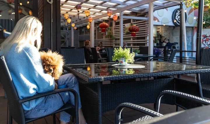 Tušti restoranai Palangoje. FOTO: DAINIUS LABUTIS | DELFI