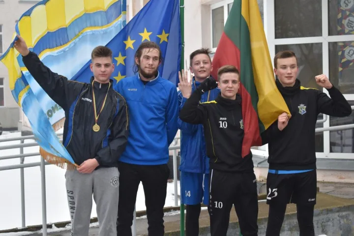 Gimnazistai dalyvavo tradiciniame žygyje