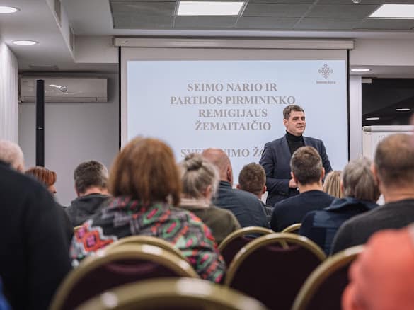 Įsteigtam „Nemuno Aušros" Palangos skyriui vadovaus Karolis Neimantas – nuotrauka 3