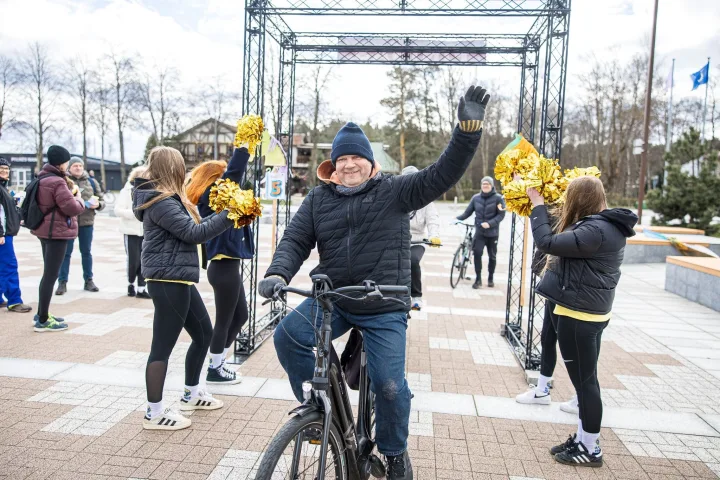 13 kilometrų pėsčiųjų žygis ir dviračių akcija „Riedam“ Palanga - Šventoji (FOTO GALERIJA) – nuotrauka 9