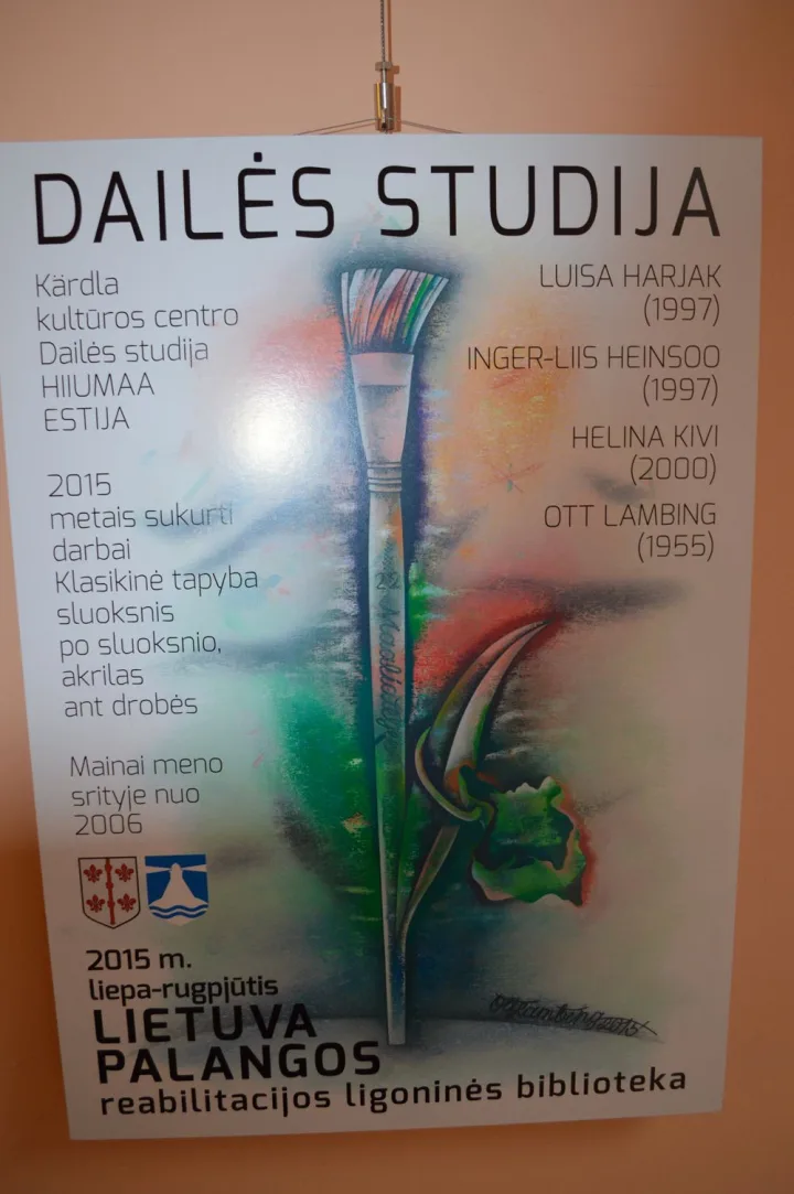 Palangos reabilitacijos ligoninėje – Estijos  menininkų paroda – nuotrauka 1